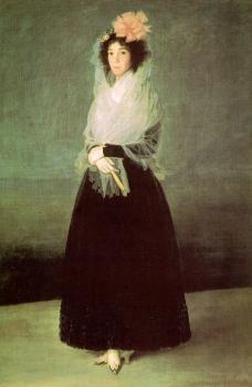 Francisco De Goya : The Countess del Carpio, Marquesa de la Solana